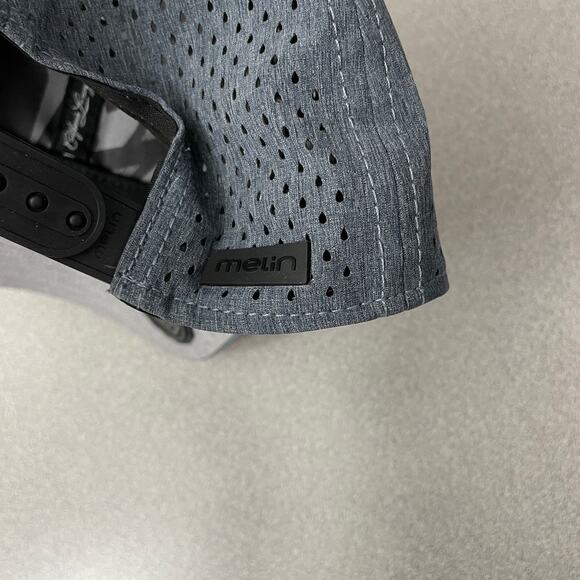 Melin A Game Hat Cap Strapback Gray Golf Adjustable Performance Outdoors Sports - Picture 7 of 8